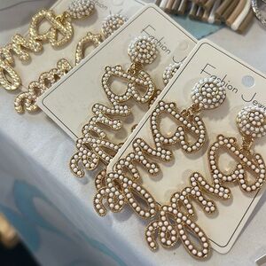 Bride earrings